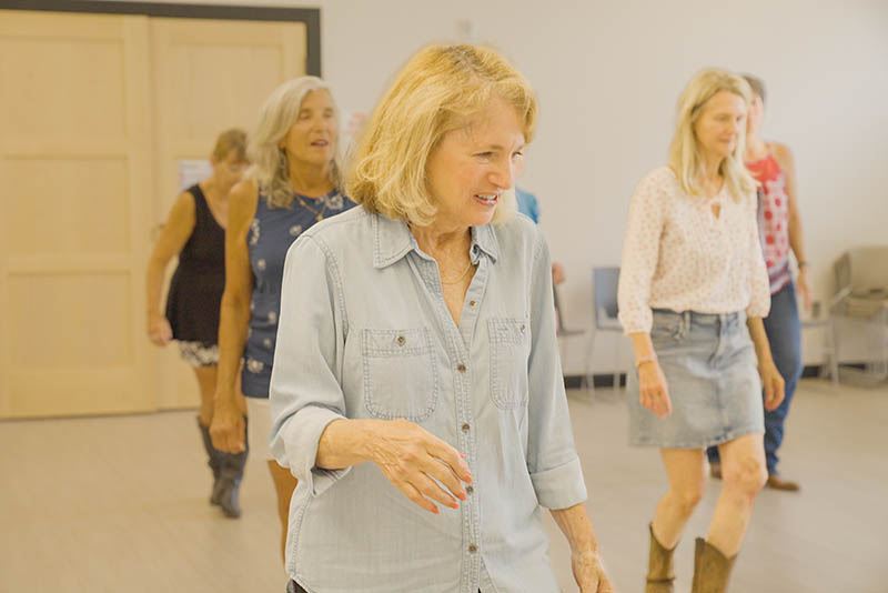 line dancing intermediate